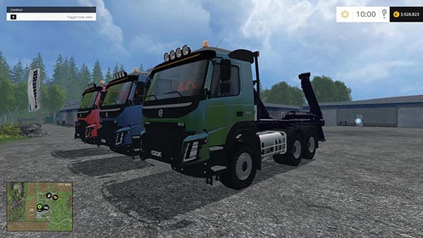 VOLVO FMX ABSETZ KIPPER 3