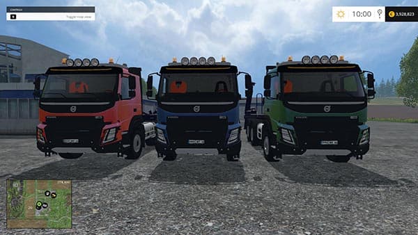 VOLVO FMX ABSETZ KIPPER