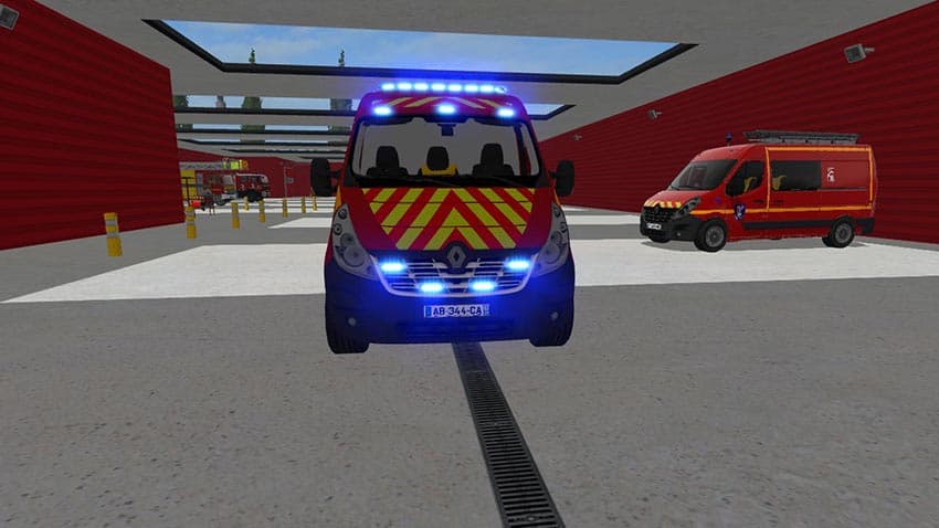VSR POMPIERS EQUIPER LED 3