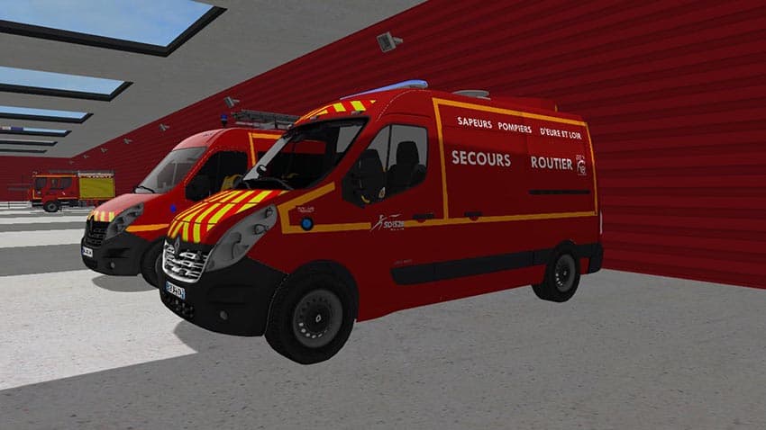 VSR POMPIERS EQUIPER LED 2