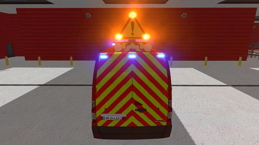 VSR POMPIERS EQUIPER LED
