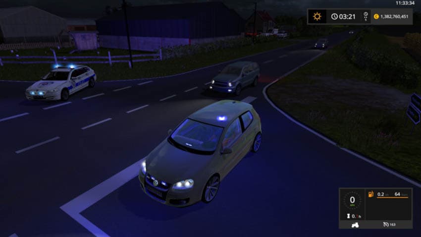 VW Golf 5 Unmarked Police update [MP] 3