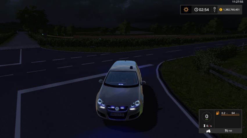 VW Golf 5 Unmarked Police update [MP] 2