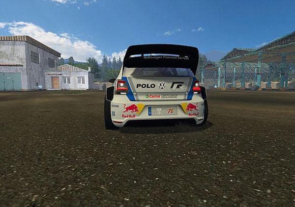 VW Polo WRC Red Bull 3