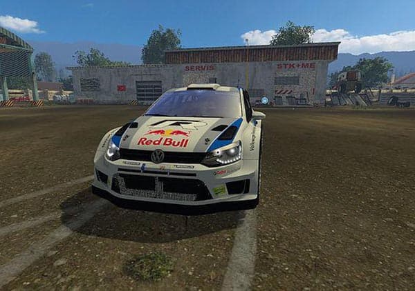 VW Polo WRC Red Bull