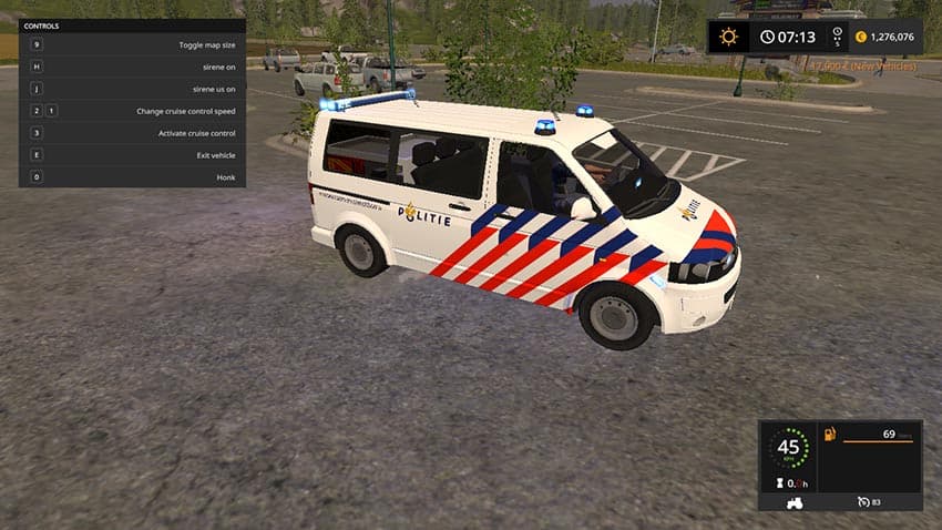 VW T5 Politie