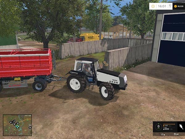 Valtra 8550 white