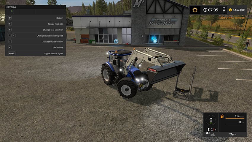 Valtra Frontloaders