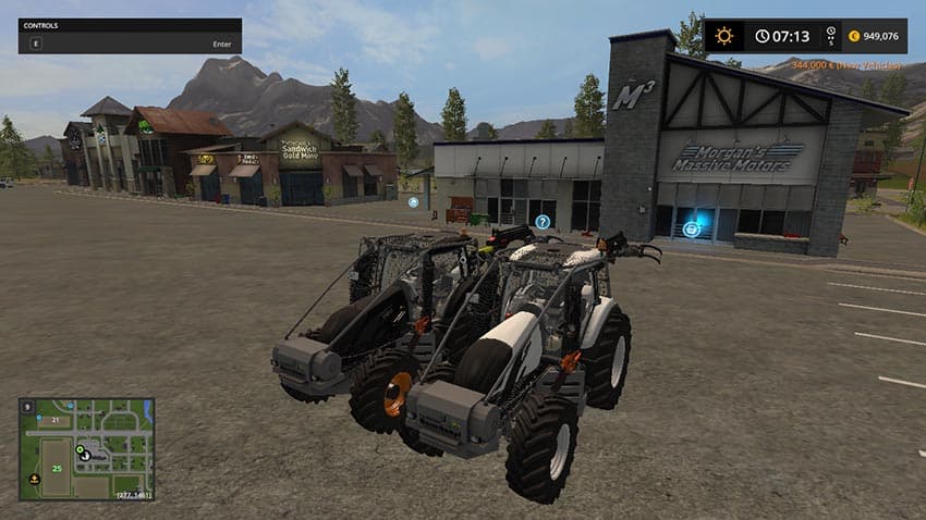 Valtra forest tugs [SP] 3