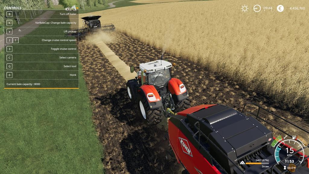 Variable Bale Capacity 5