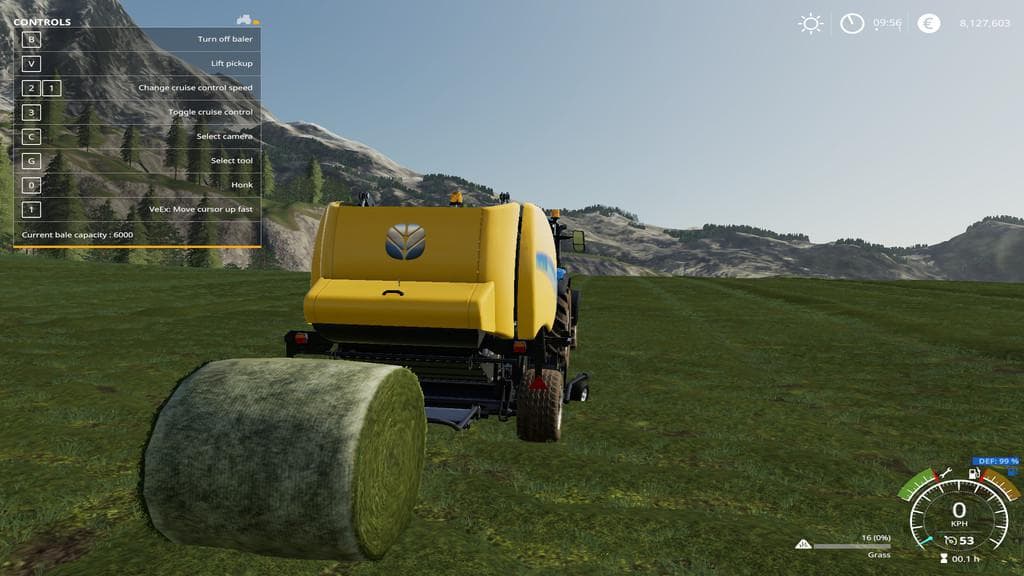 Variable Bale Capacity 2