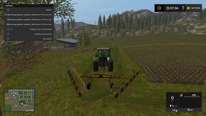 Vermeer hay rake 2