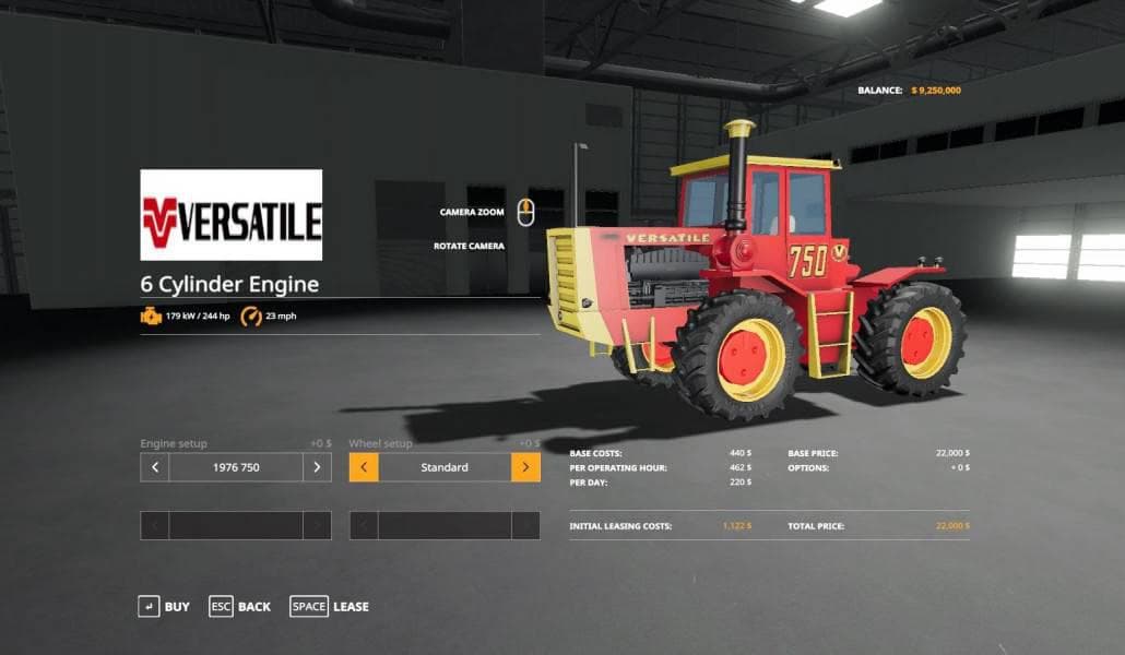 Versatile 6 cylinder series