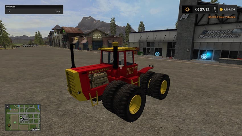Versatile 8cyl Articulated 4WD 3