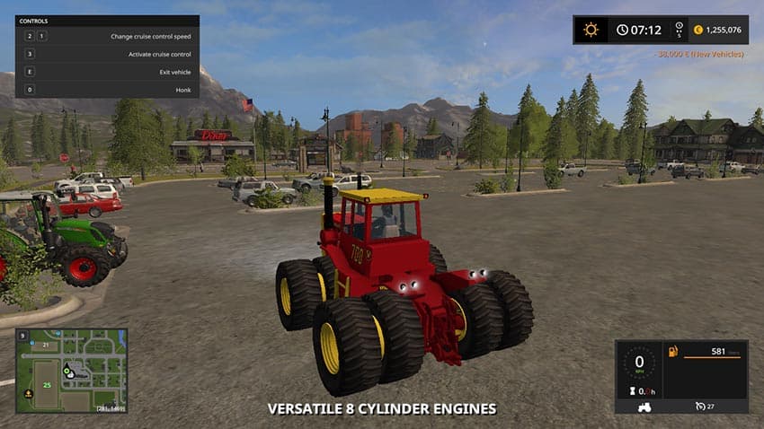 Versatile 8cyl Articulated 4WD 2