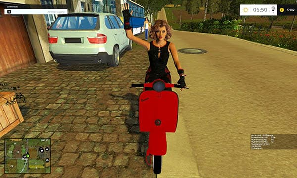 Vespa woman 3