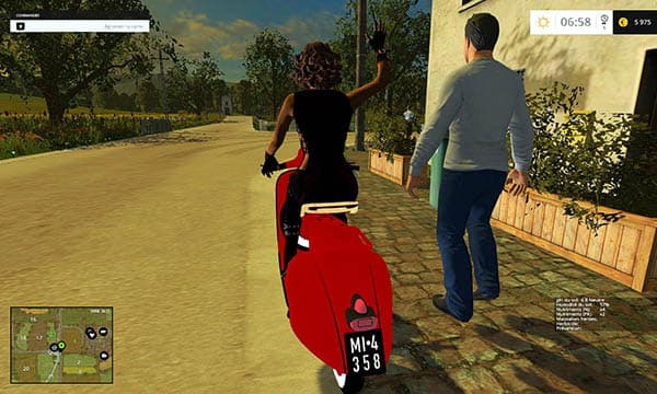 Vespa woman