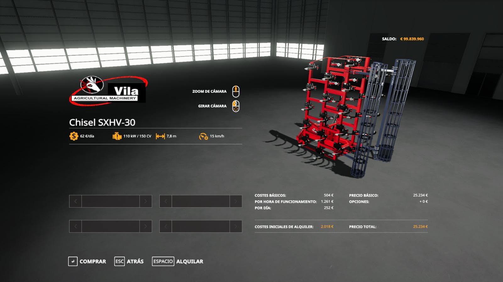 Vila Chisel SXHV 30