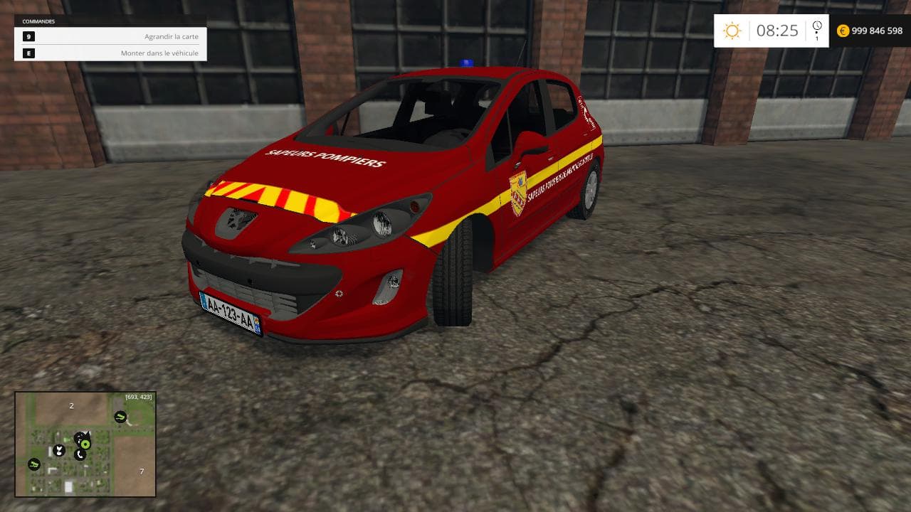 Vl Peugeot 308 Pompier 3