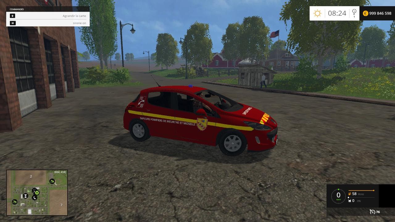 Vl Peugeot 308 Pompier 2