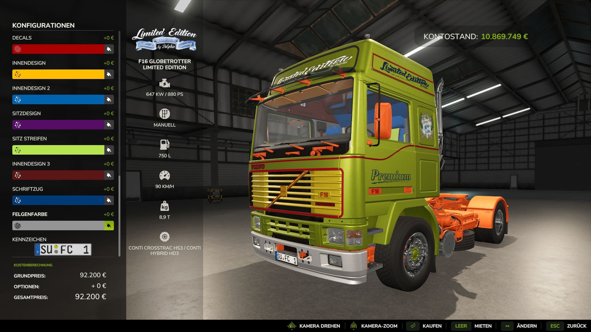 Volvo F16 Limited Edition 6