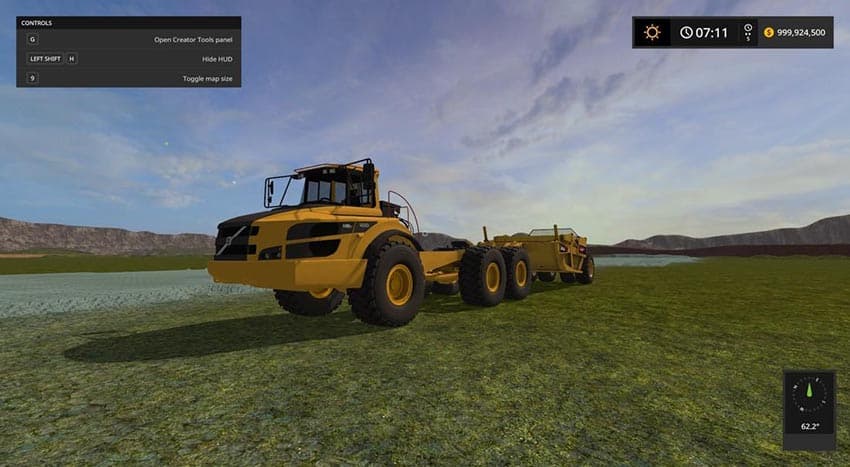 Volvo A40G Semi rock truck 3