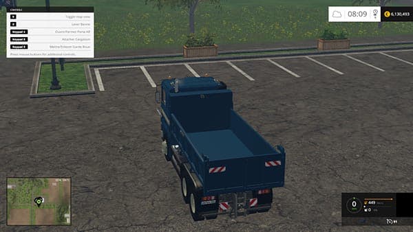 Volvo F12 6 × 4 Benne [SP] 2