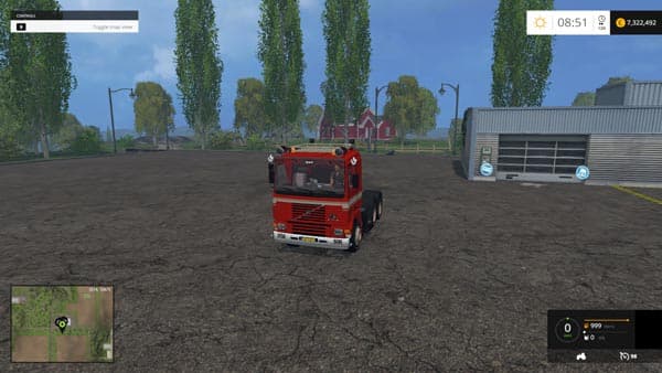 Volvo F12 6X4 4