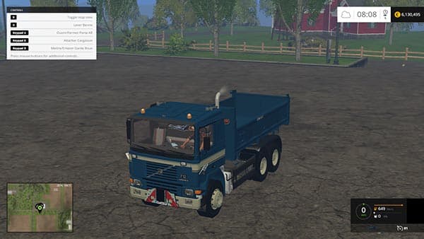 Volvo F12 Benne 3