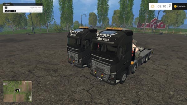 Volvo FH16 750 Palfinger Pack 3