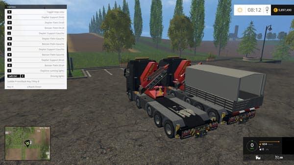 Volvo FH16 750 Palfinger Pack 2