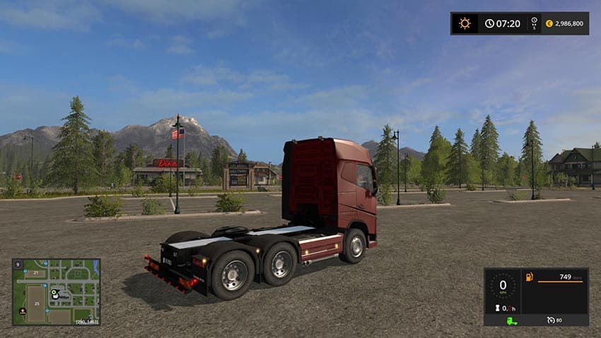 Volvo FH16 750 SHORT WHEELBASE
