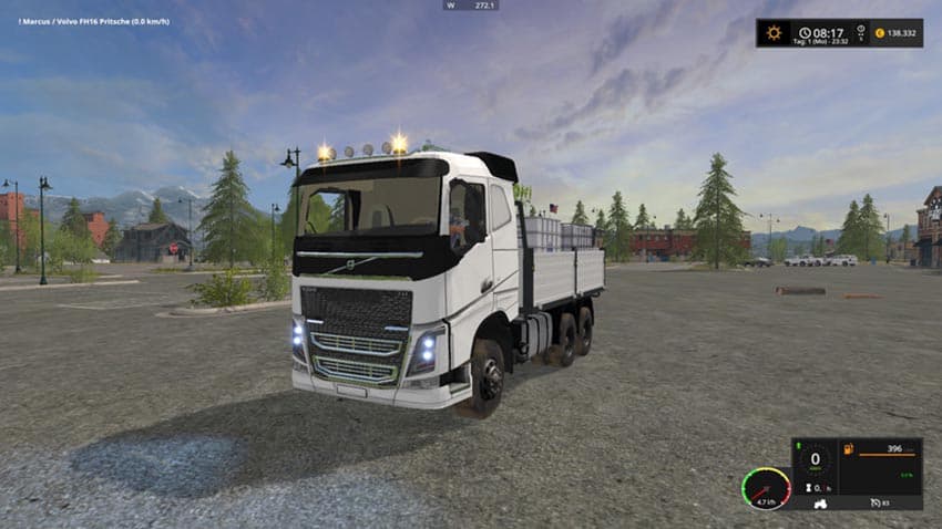 Volvo FH16 flatbed [MP] 3