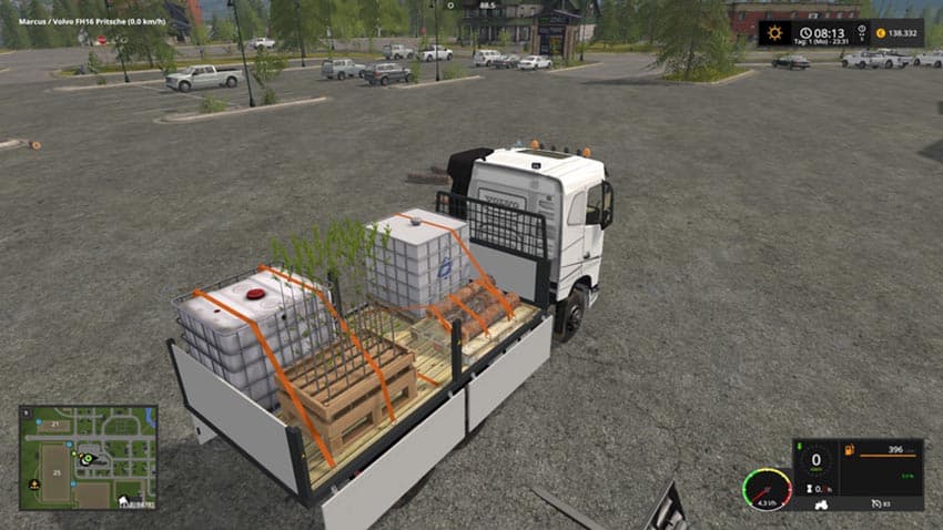 Volvo FH16 flatbed [MP] 2