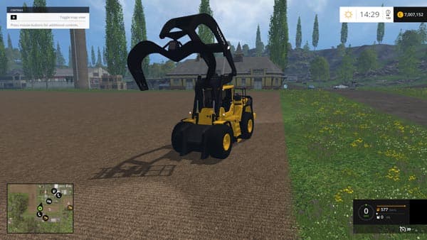Volvo L180H HL Timber