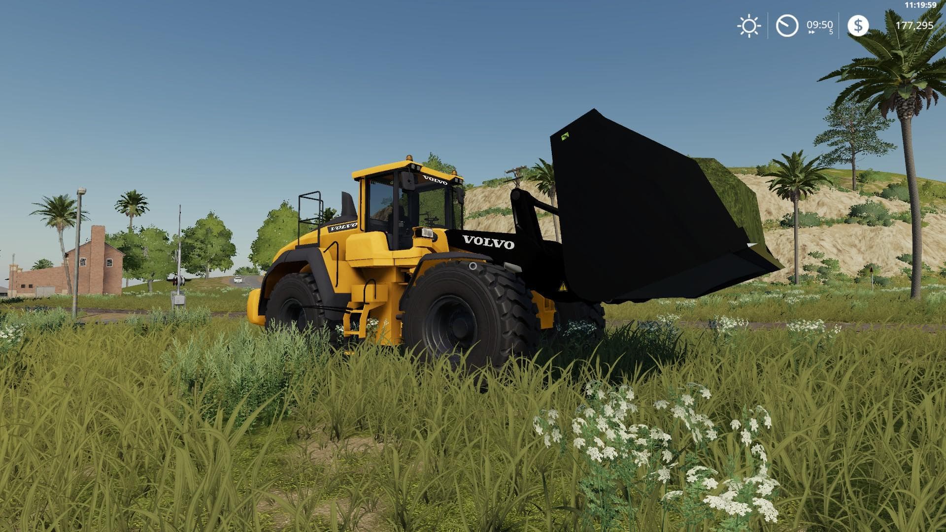 Volvo L220H with bucket 3
