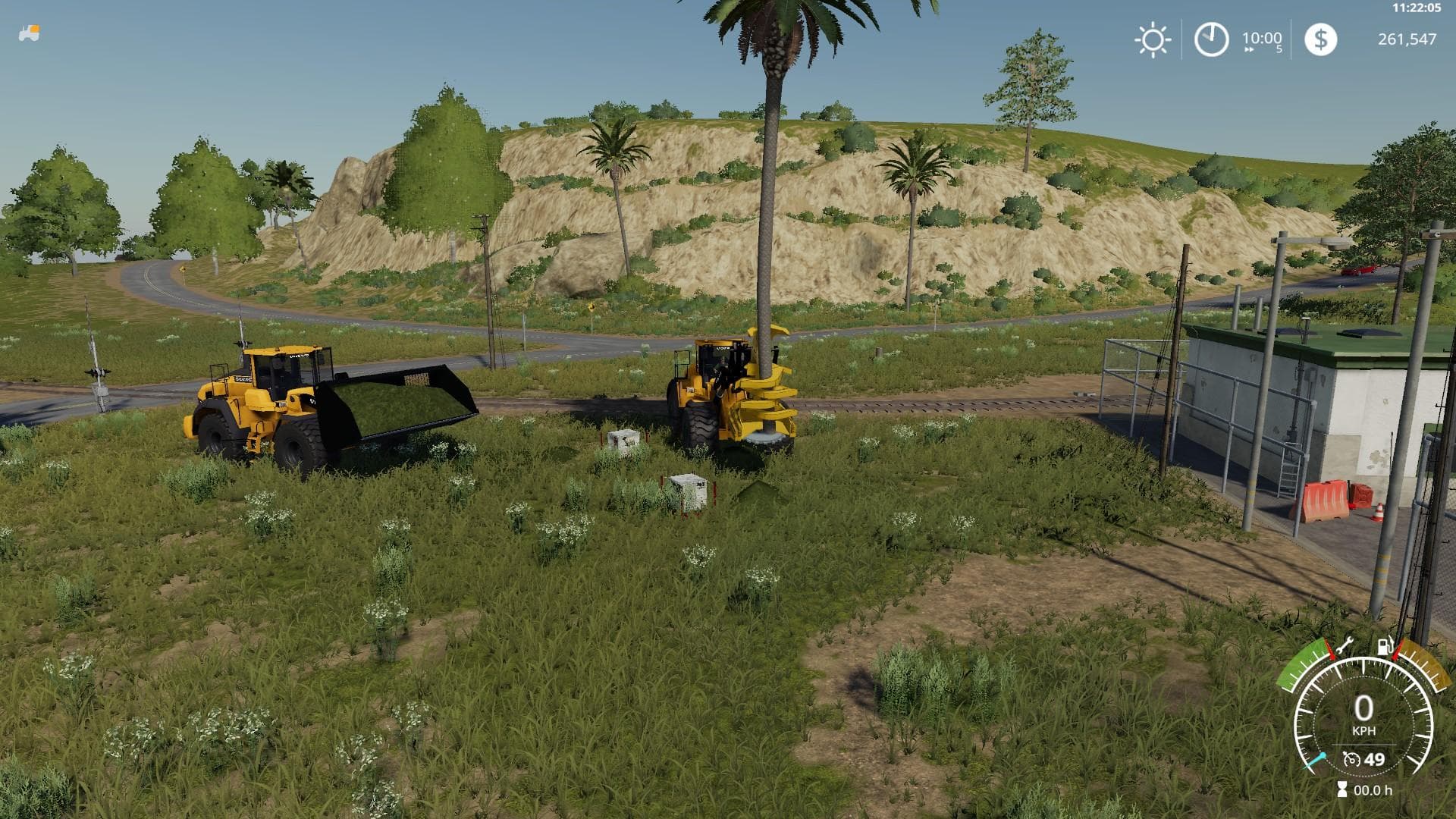 Volvo L220H with bucket