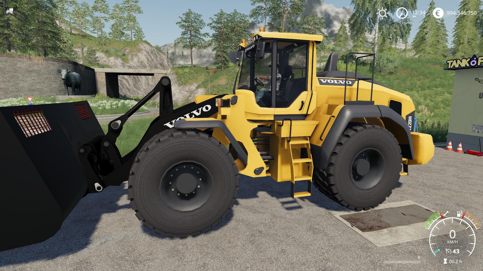 Volvo L220h without Shovel