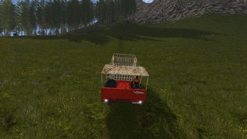Waldhofer D22 with loading wagon [MP] 3