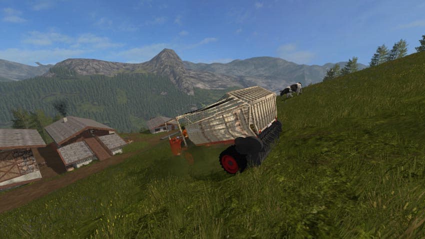Waldhofer D22 with loading wagon [MP] 2