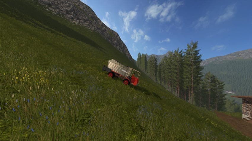 Waldhofer D22 with loading wagon [MP]