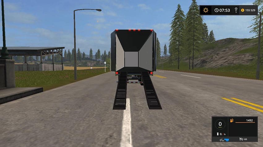 Walmart Peterbilt and Trailer