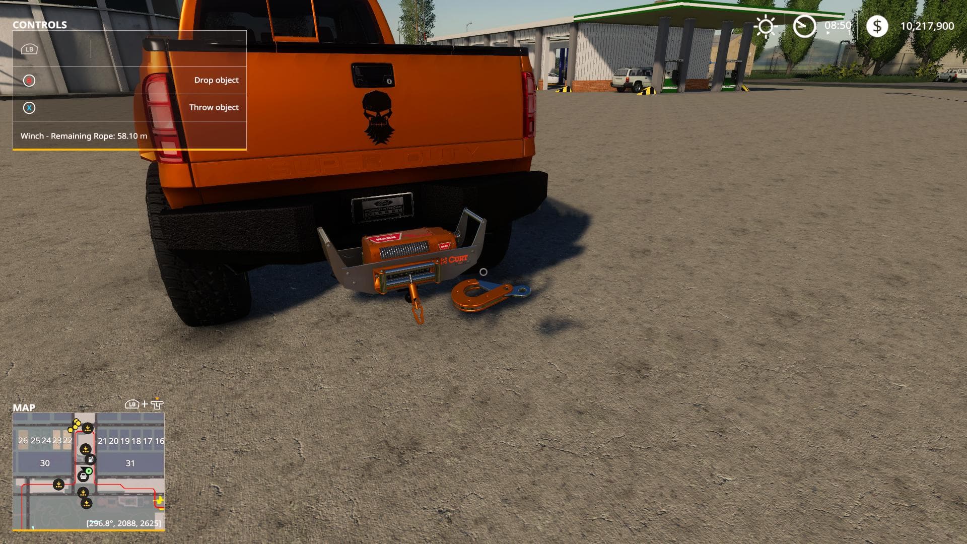 Warn Bumper Attachable Winch 5