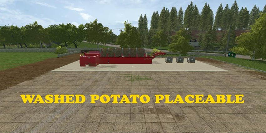 Washed Potato Placeable 3