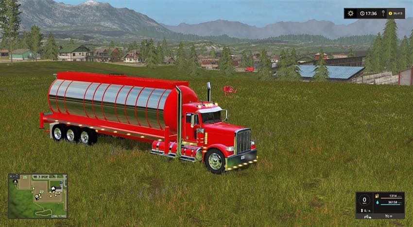 Water tank for Peterbilt Daycab [MP] 3