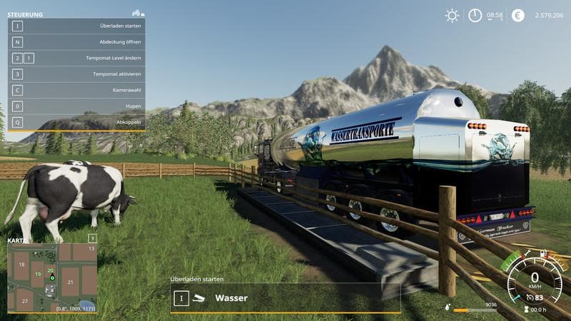 Water transport semi-trailer 2