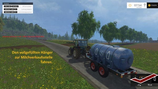 Water Milk Trailer [MP]