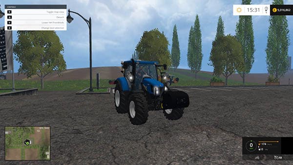 Weight New Holland [MP] 2