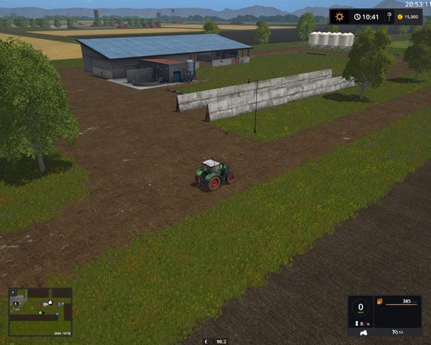 Westbridge Hills flat map [MP]