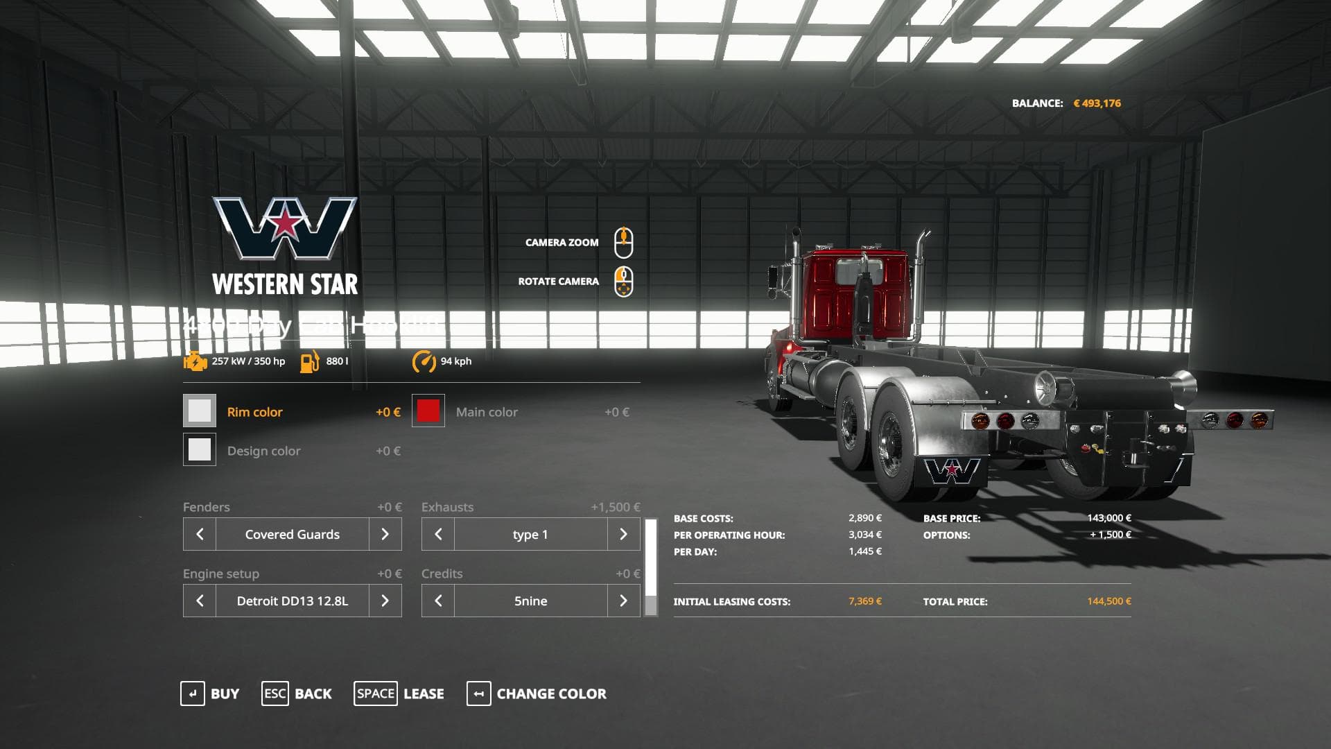 Western Star 4800 hooklift 5